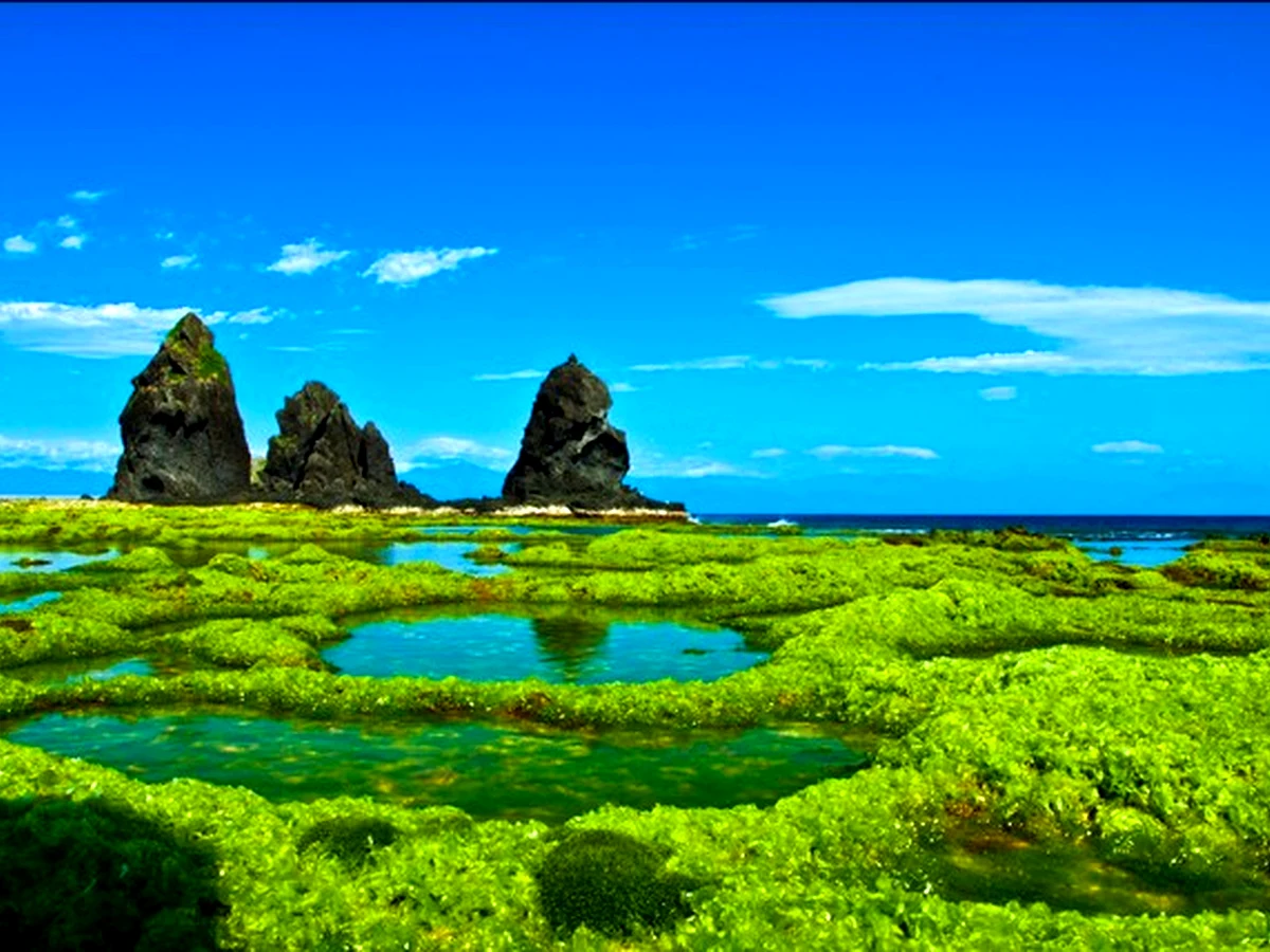 綠島將軍岩|海岸公路旁拍照地標岩柱|General Rock, Green Island